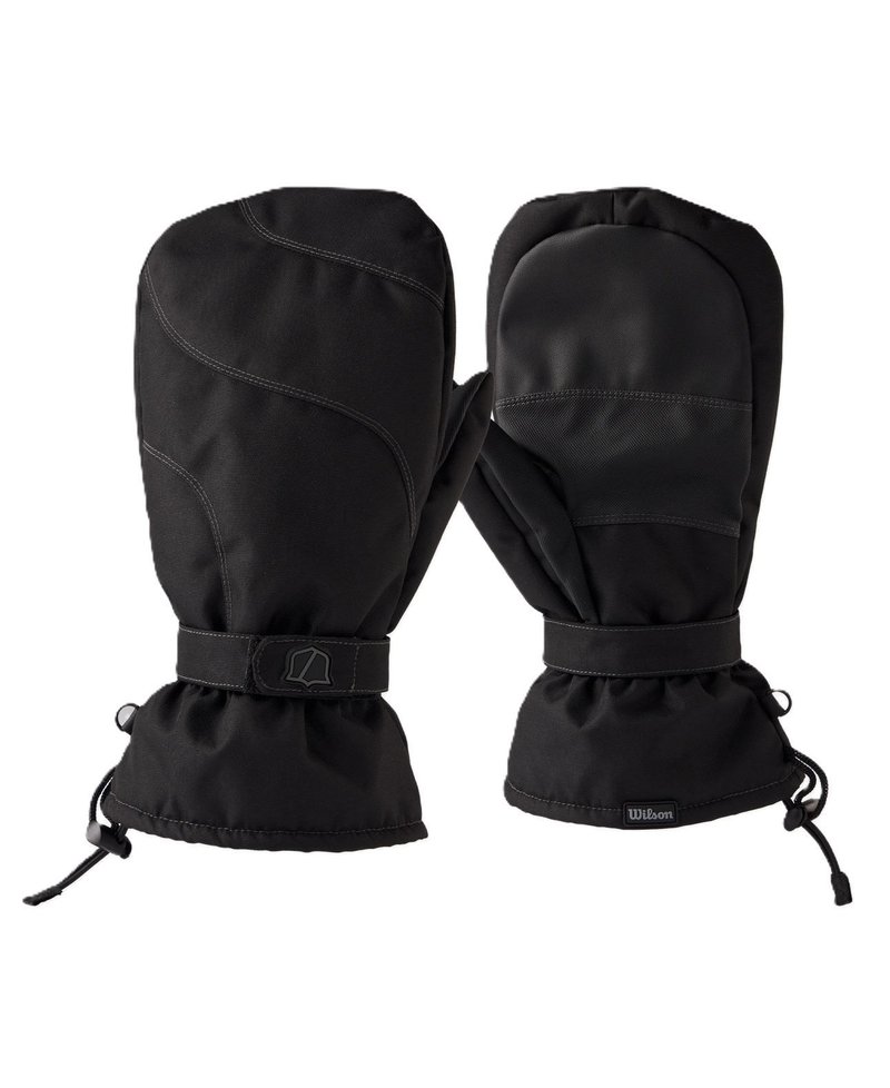 Wilson Winter Mittens herr golfhandskar, svarta