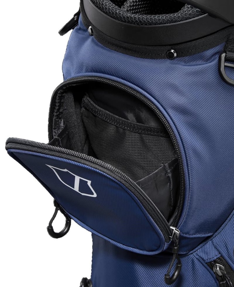Wilson Talus 14 stand bag, navy/white