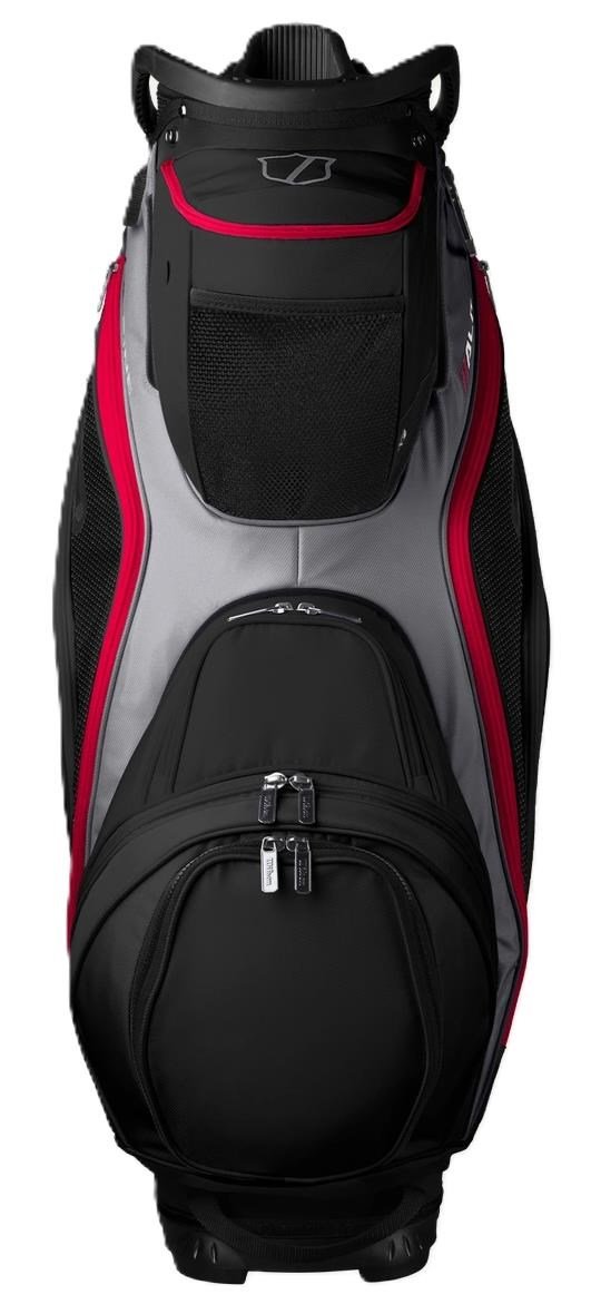 Wilson Alpine Dry cart bag, svart/grå/röd