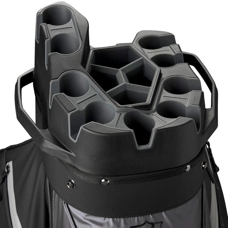 Wilson I-Lock Dry cart bag, grå/khaki/orange