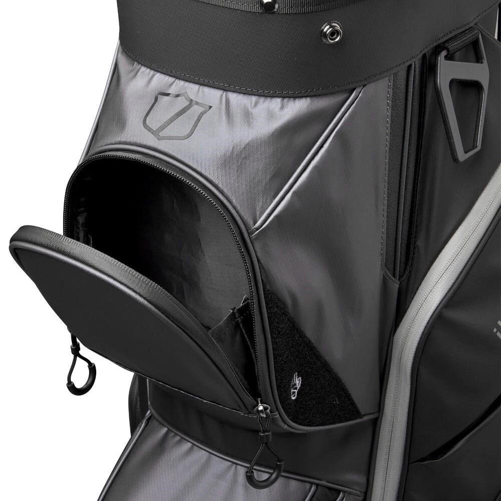 Wilson I-Lock Dry cart bag, grå/khaki/orange