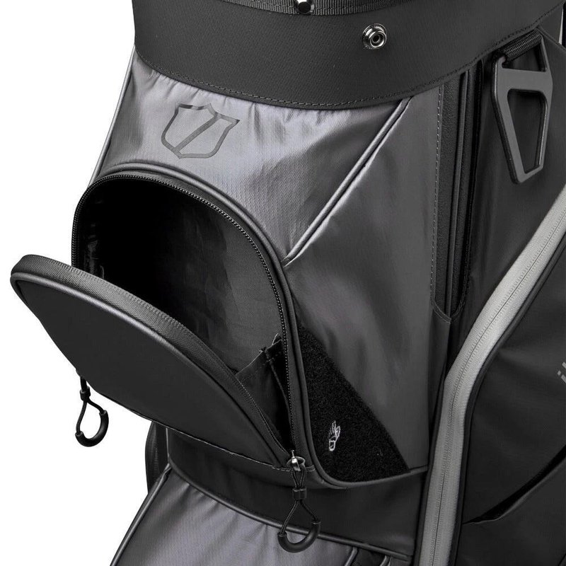 Wilson I-Lock Dry cart bag, grå/khaki/orange