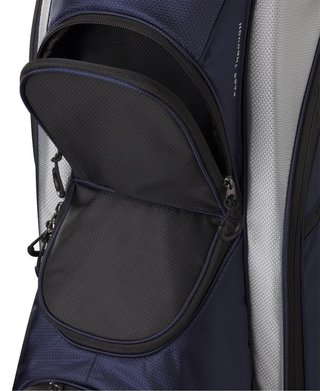 Wilson Feather cart bag, navy/silver