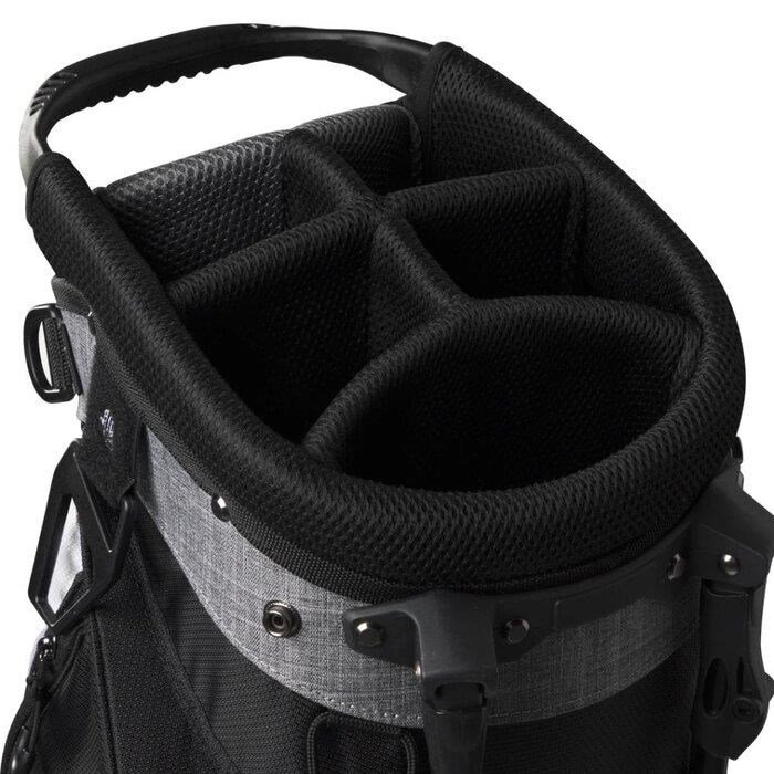Wilson Feather stand bag, svart/grå/vit