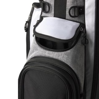 Wilson Feather stand bag, svart/grå/vit