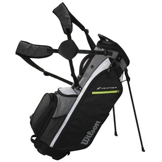 Wilson Feather stand bag, svart/grå/vit