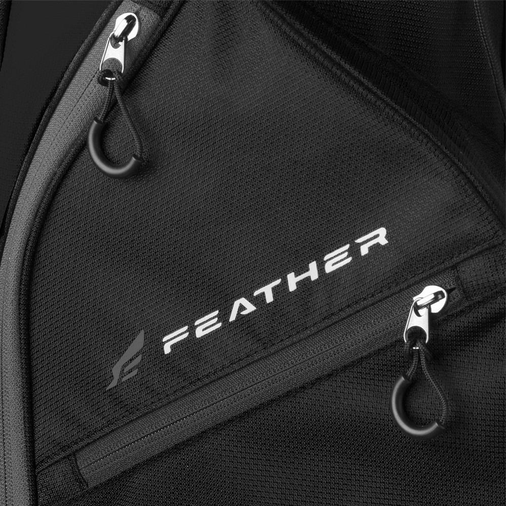 Wilson Feather stand bag, marinblå/vit