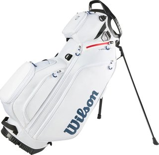Wilson Talus 5 stand bag, vit/röd/blå