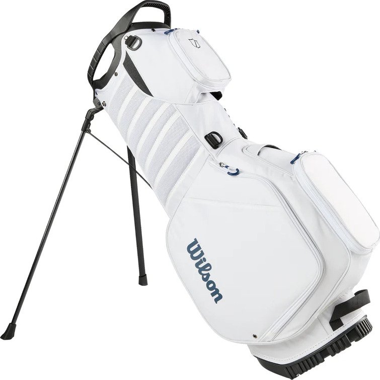 Wilson Talus 5 stand bag, vit/röd/blå
