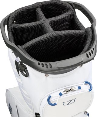 Wilson Talus 5 stand bag, vit/röd/blå