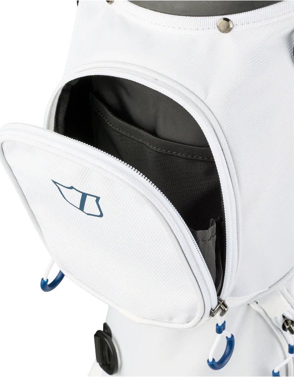 Wilson Talus 5 stand bag, vit/röd/blå