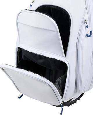 Wilson Talus 5 stand bag, vit/röd/blå
