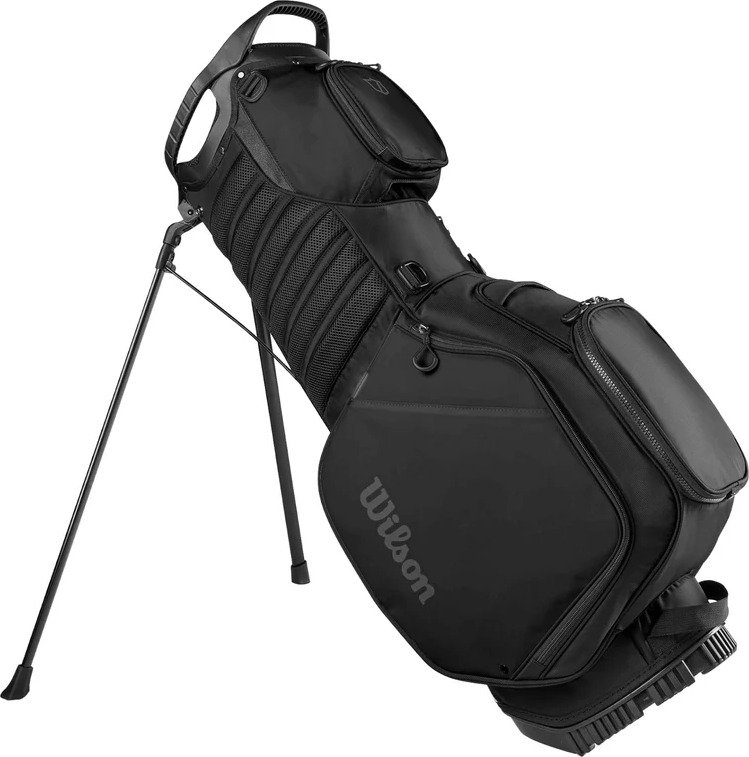 Wilson Talus 5 stand bag, svart/vit