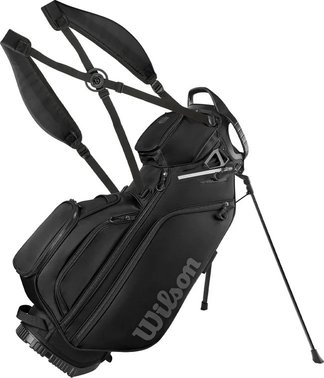 Wilson Talus 5 stand bag, svart/vit