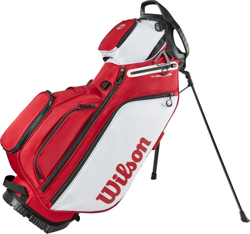 Wilson TALUS 5 STAND Staff Red stand bag, röd