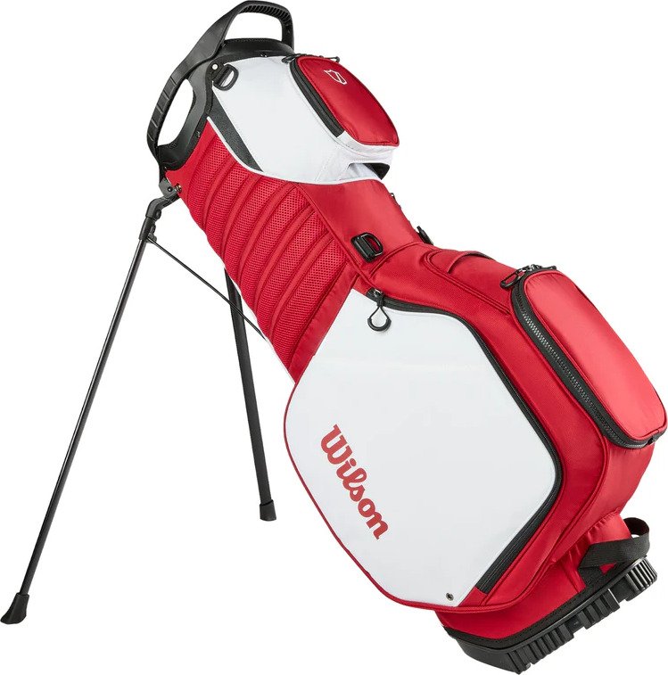 Wilson TALUS 5 STAND Staff Red stand bag, röd