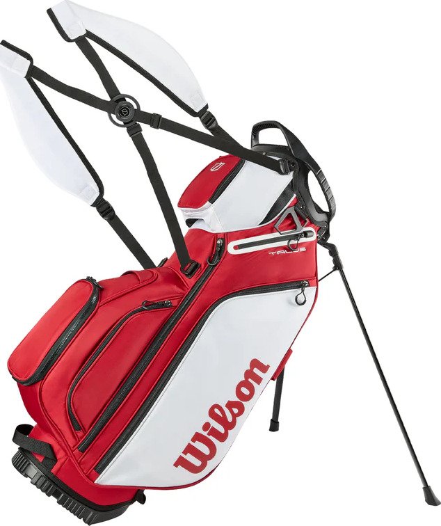Wilson TALUS 5 STAND Staff Red stand bag, röd