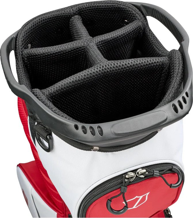 Wilson TALUS 5 STAND Staff Red stand bag, röd