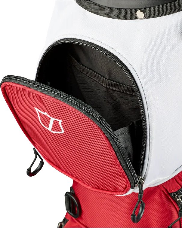 Wilson TALUS 5 STAND Staff Red stand bag, röd