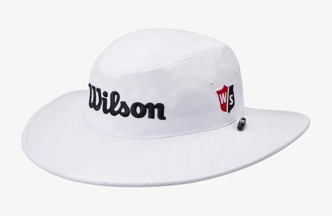 Wilson Sun Bucket Hat, vit