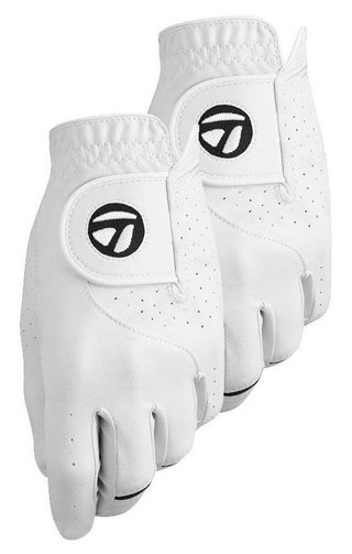 TaylorMade Stratus Tech 2-Pack herr golfhandske, vit