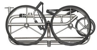 JuCad drive SL Titan Travel eX 3.0 elektrisk trolley, titanium