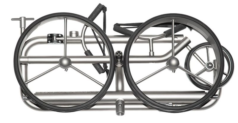JuCad drive SL Titan Travel eX 3.0 elektrisk trolley, titanium