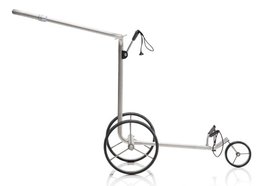 JuCad drive SL Titan Travel eX 3.0 elektrisk trolley, titanium