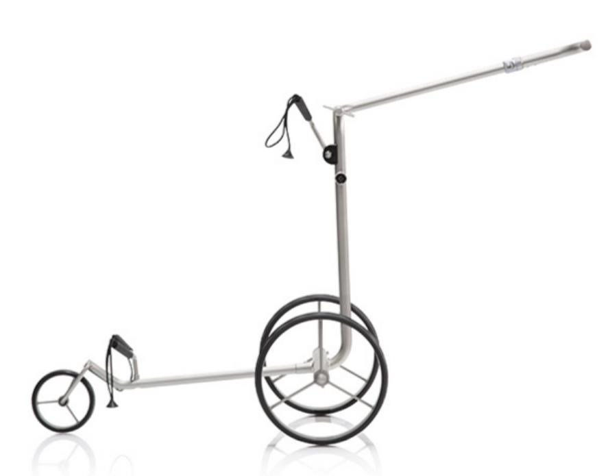 JuCad drive SL Titan Travel eX 3.0 elektrisk trolley, titanium