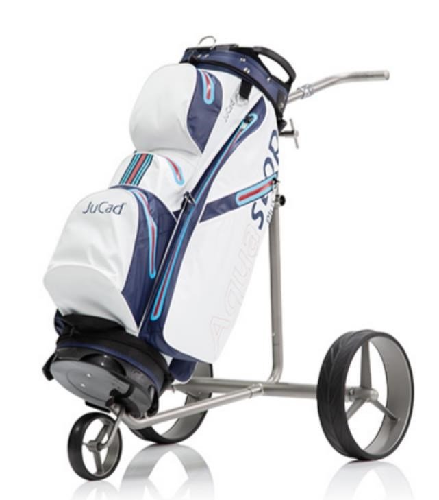 JuCad drive SL Titan Travel eX 3.0 elektrisk trolley, titanium