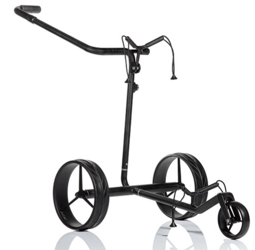 JuCad Carbon Travel Nero SV 3.0 elektrisk vagn, svart
