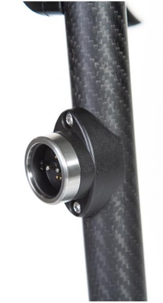 JuCad Carbon Travel Nero SV 3.0 elektrisk vagn, svart