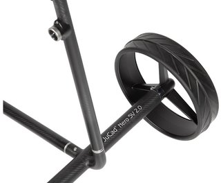 JuCad Carbon Travel Nero SV 3.0 elektrisk vagn, svart