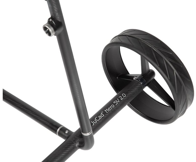 JuCad Carbon Travel Nero SV 3.0 elektrisk vagn, svart