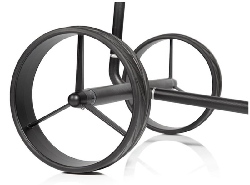 JuCad Carbon Travel Nero SV 3.0 elektrisk vagn, svart