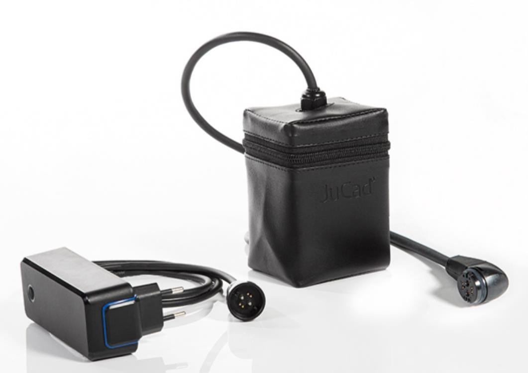 JuCad Carbon Travel Nero SV 3.0 elektrisk vagn, svart