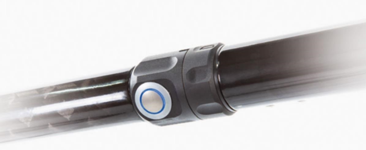JuCad Carbon Travel Nero SV 3.0 elektrisk vagn, svart