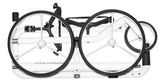 JuCad Carbon Travel Bianco SV 3.0 elektrisk vagn, vit
