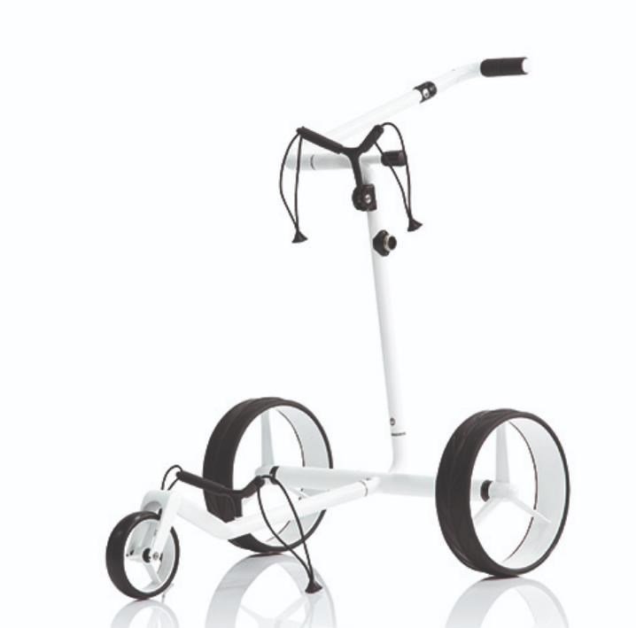 JuCad Carbon Travel Bianco SV 3.0 elektrisk vagn, vit