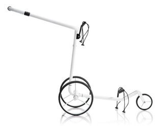 JuCad Carbon Travel Bianco SV 3.0 elektrisk vagn, vit