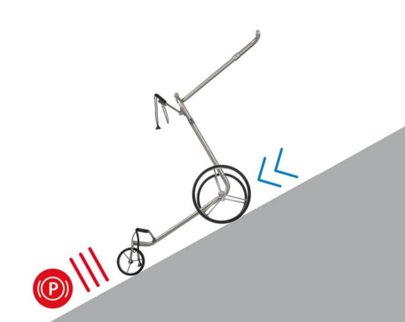 JuCad Carbon Travel Verde Black 3.0 elektrisk vagn, verde black