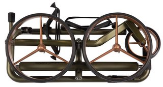 JuCad Carbon Travel Verde Rosé 3.0 elektrisk vagn, rosa