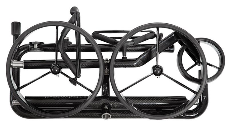 JuCad Carbon Travel 3.0 elektrisk vagn, svart
