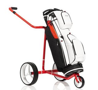 JuCad Carbon Travel Royal Rosso 3.0 elektrisk vagn, röd