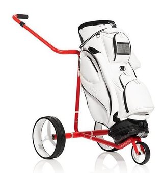 JuCad Carbon Travel Royal Rosso 3.0 elektrisk vagn, röd