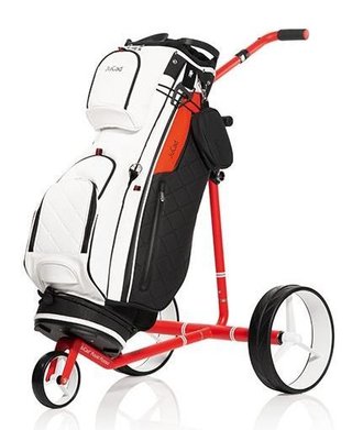 JuCad Carbon Travel Royal Rosso 3.0 elektrisk vagn, röd