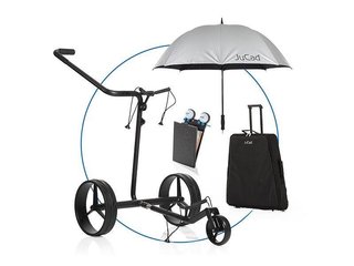 JuCad Carbon drive Classic 3.0 elektrisk trolley, svart