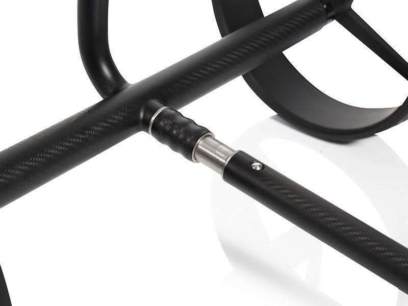 JuCad Carbon drive Classic 3.0 elektrisk trolley, svart