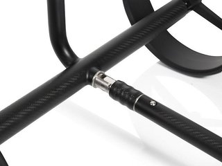 JuCad Carbon drive Classic 3.0 elektrisk trolley, svart