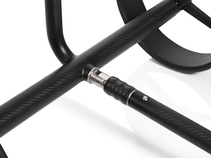 JuCad Carbon drive Classic 3.0 elektrisk trolley, svart